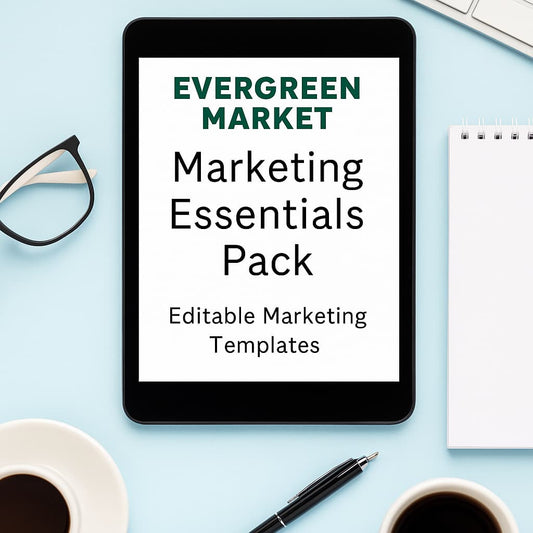 Marketing Essentials Template Pack — Editable Marketing Templates